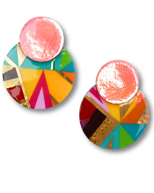 Circle Love Earrings