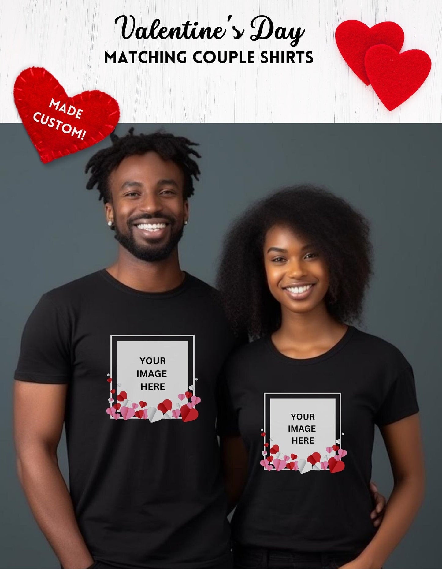 Custom Couple Picture Shirts